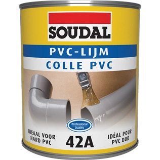 Soudal 42A PVC cső ragasztó 1L